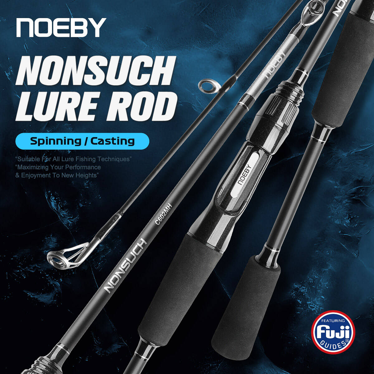 Fishing Equipment Guide - NOEBY 1.83m 1.98m 2.13m NONSUCH All