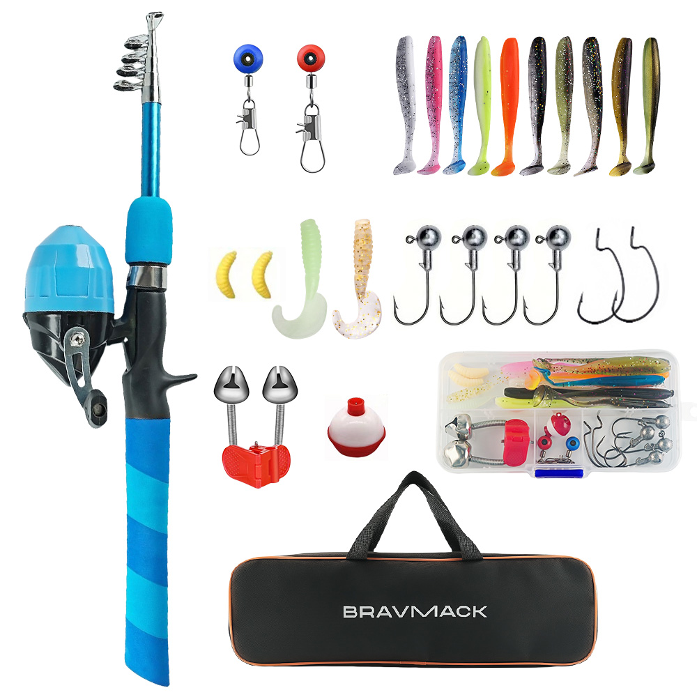 Fishing Equipment Online - 1.5m Children Fishing set Telescopic rod