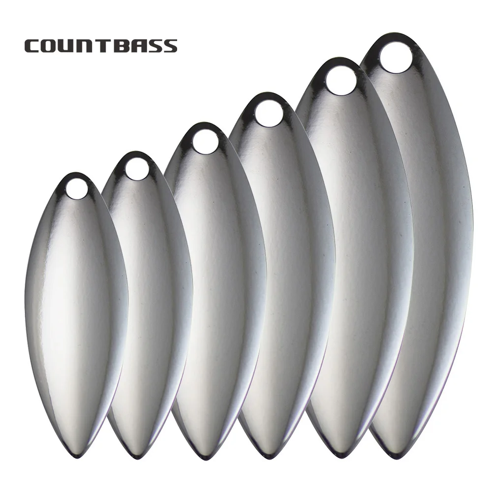 Bass Fishing Lure - Countbass 50pcs Size 1-6 Nickel Steel