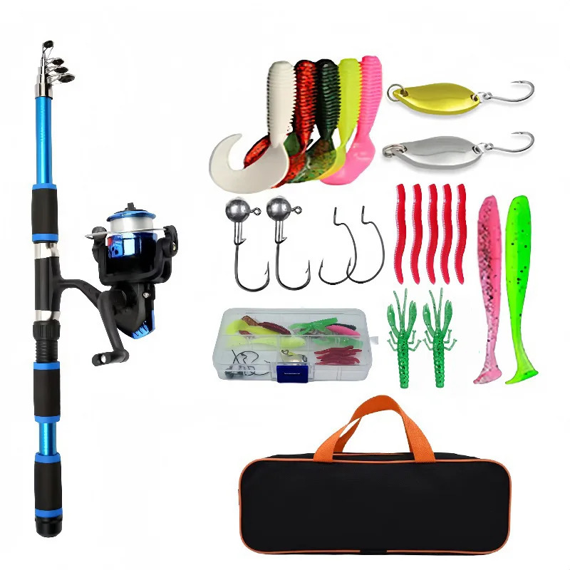 Fishing Equipment Online - Fishing Pole Set Full Kits With