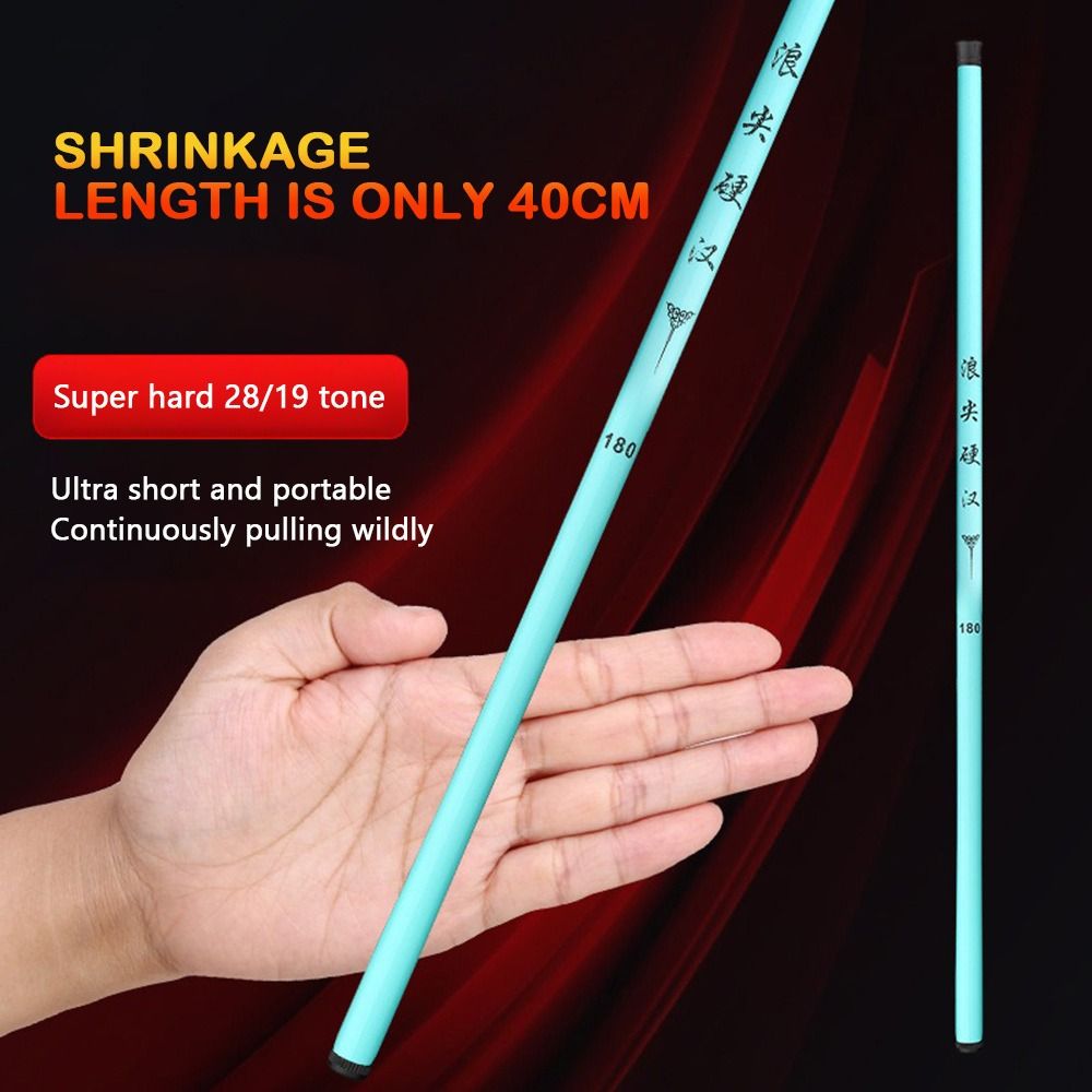 Fishing Equipment Online - 1.5m-3.6m Telescopic Fishing Rod Glass Fibre