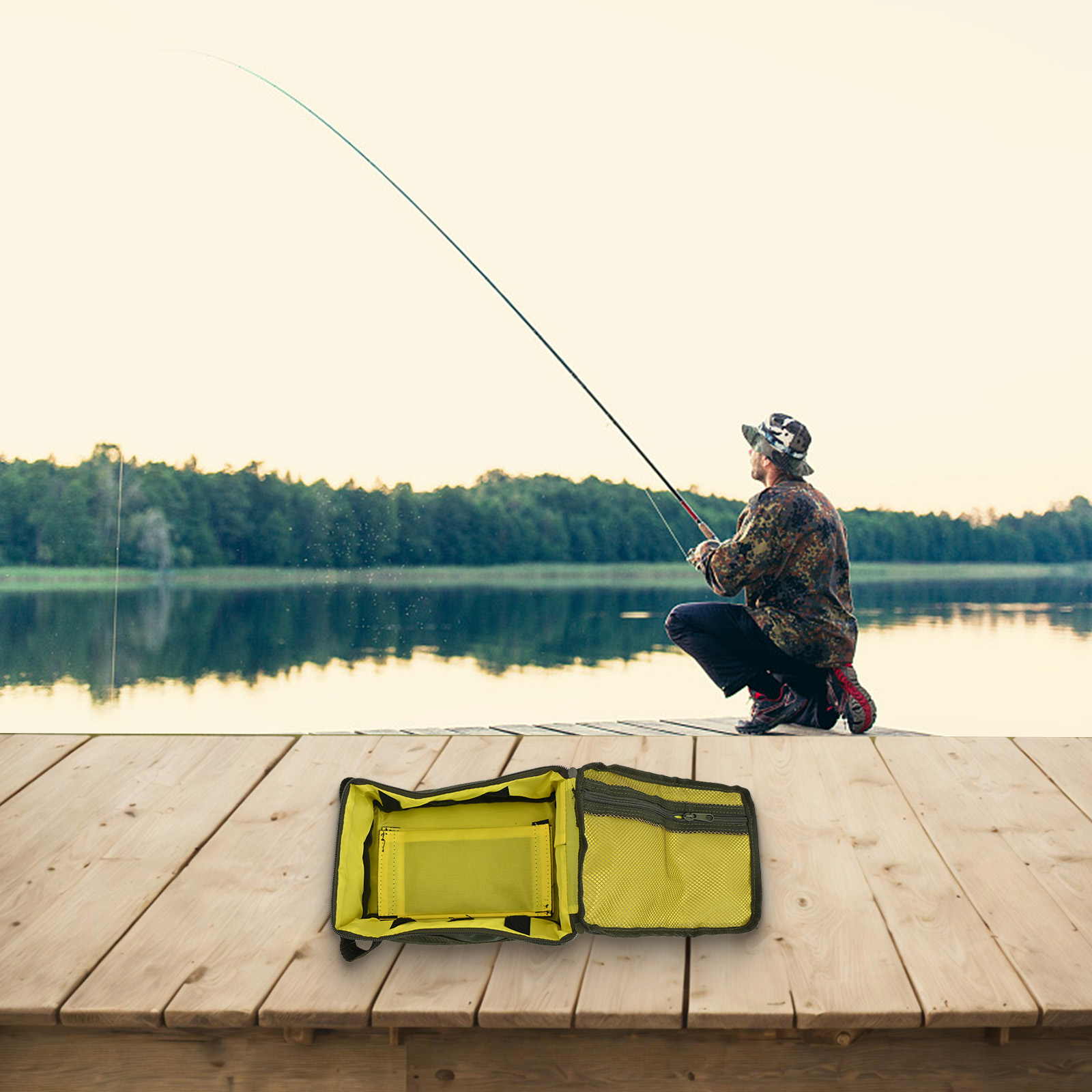 Fishing Trip Fishing Reel Case - Fishing Equipment Terms 评论和价格