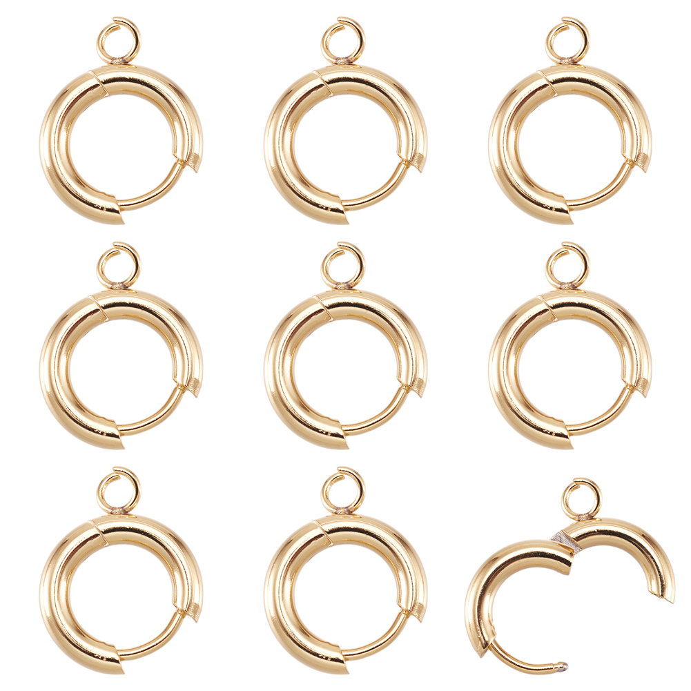 10pcs 201 Stainless Steel Hugg - Circle Hook Set 评论和价格