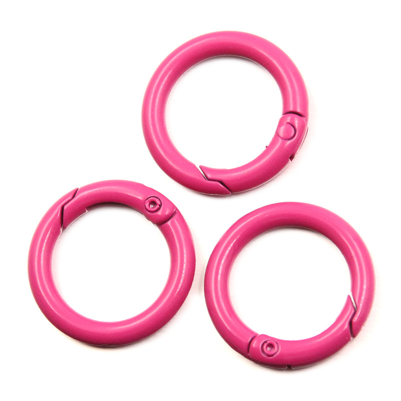 5-20pcs Colorful Spring O Ring - Circle Hook Set 评论和价格