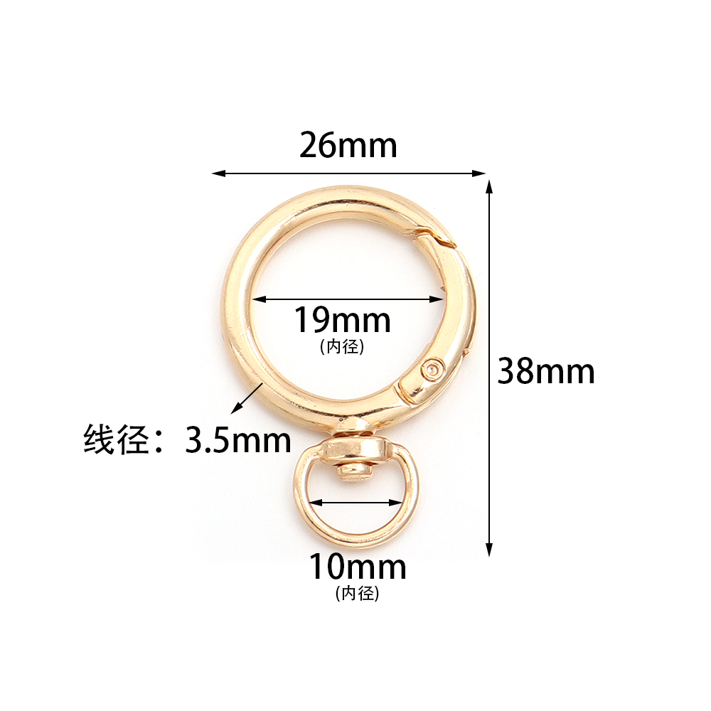 10Pcs Round Shape Rotation All - Circle Hook Set 评论和价格