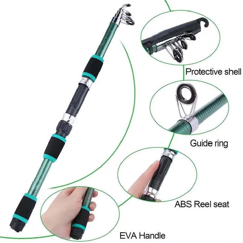 Fishing Pole Set Full Kits Wit - Fishing Equipment Online 评论和价格