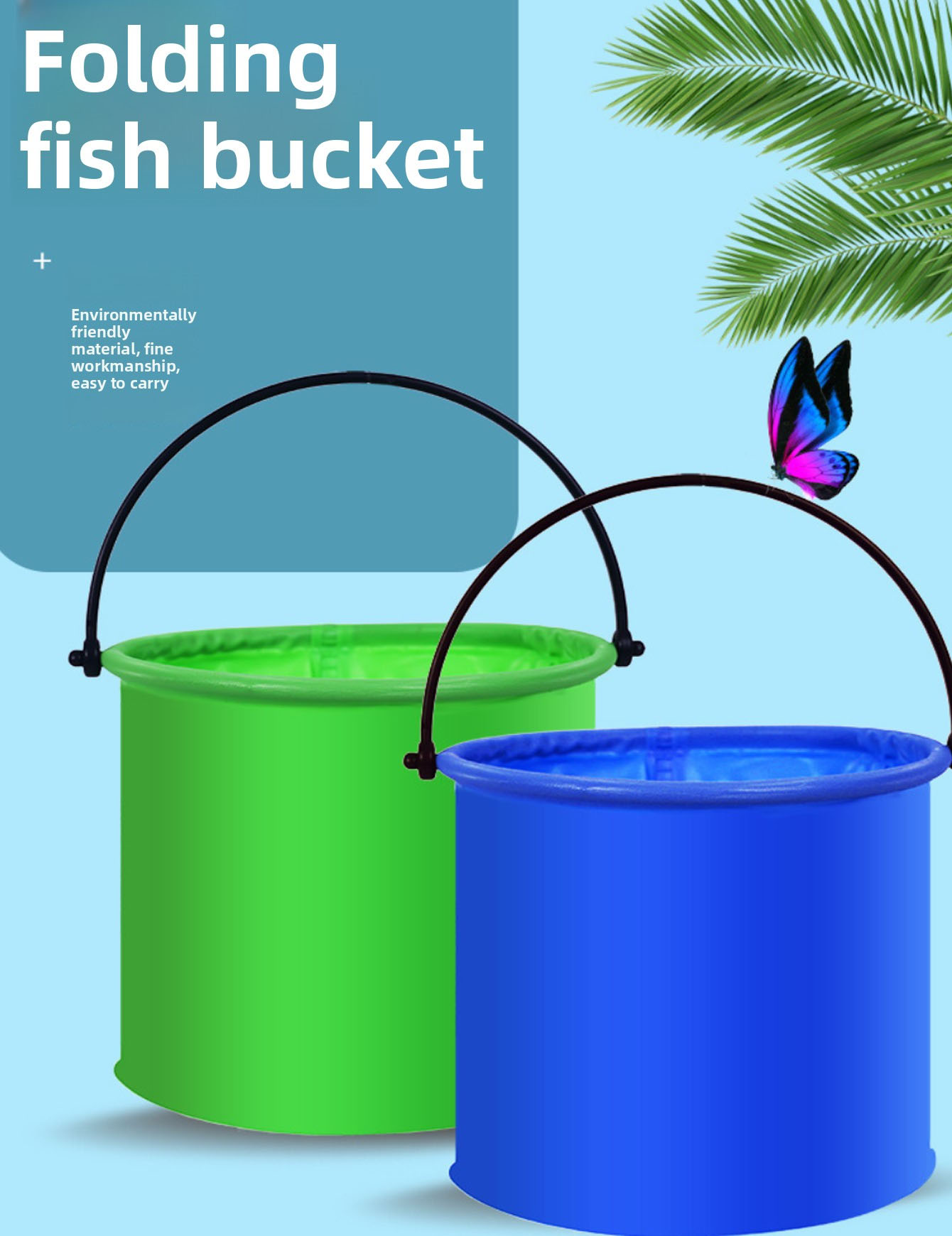 Telescopic Fishing Bucket, Ext - Fishing Equipment For Sale 评论和价格