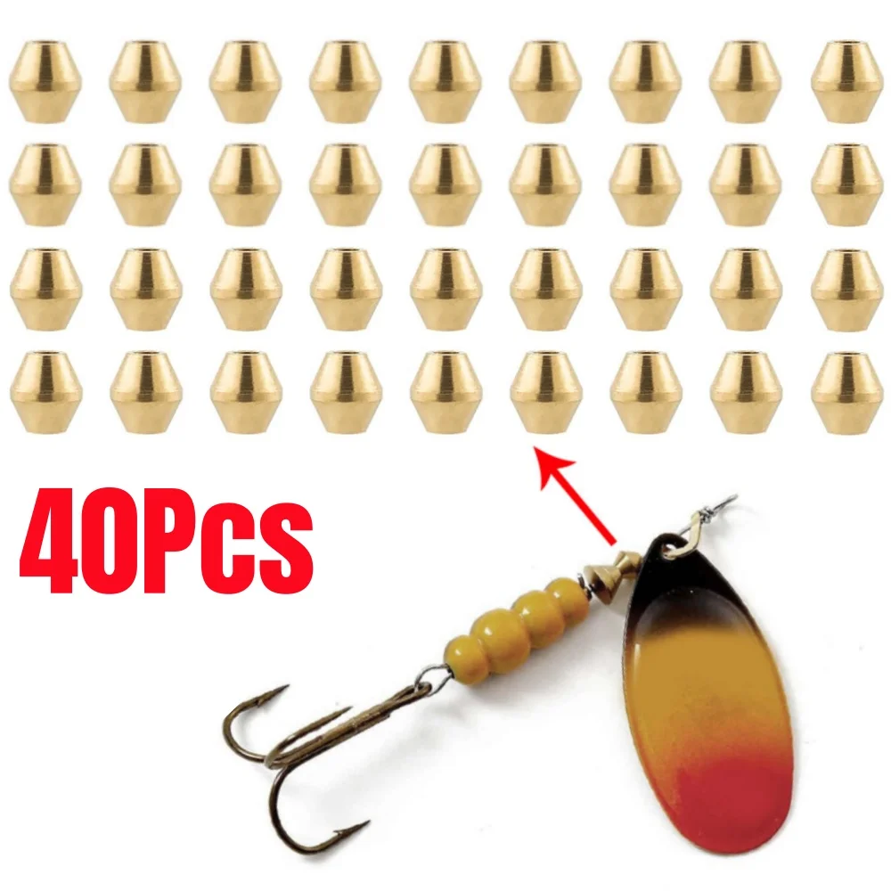 40pcs DIY Lure Brass Fishing B - Bass Fishing Lure 评论和价格