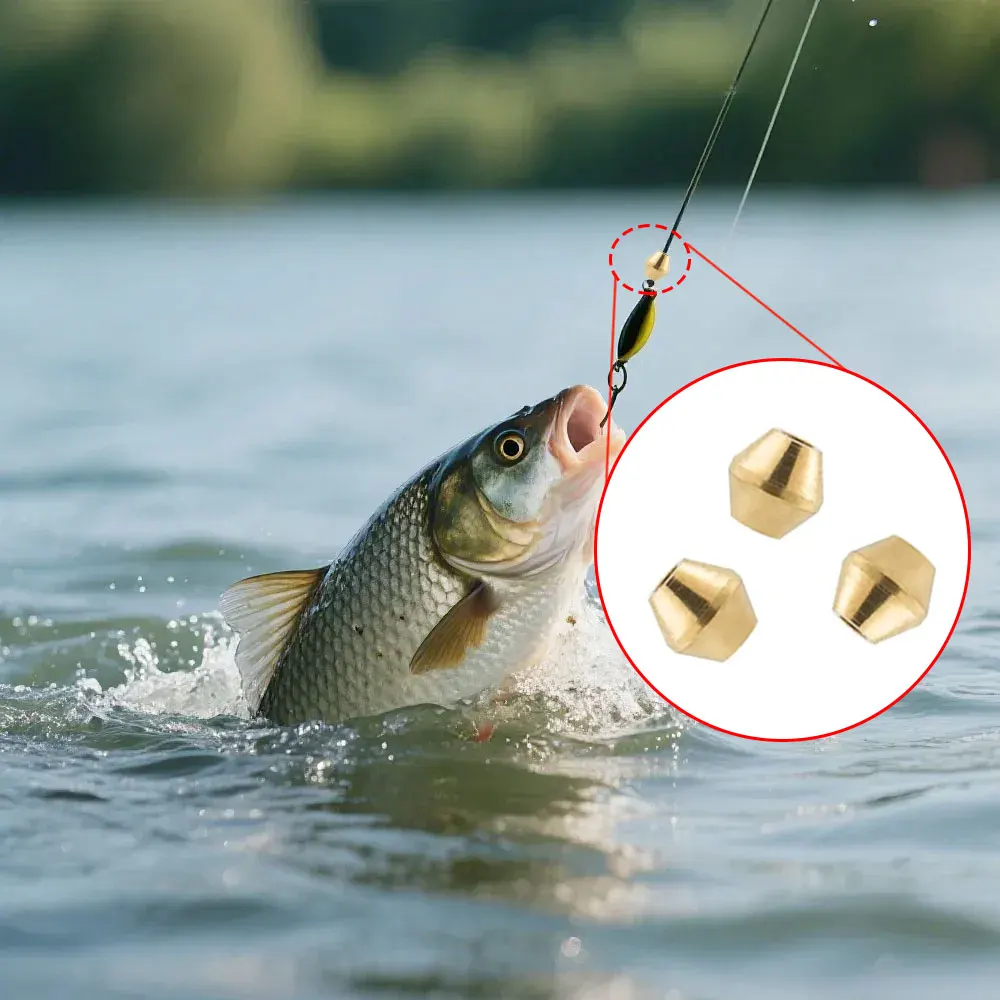 40pcs DIY Lure Brass Fishing B - Bass Fishing Lure 评论和价格