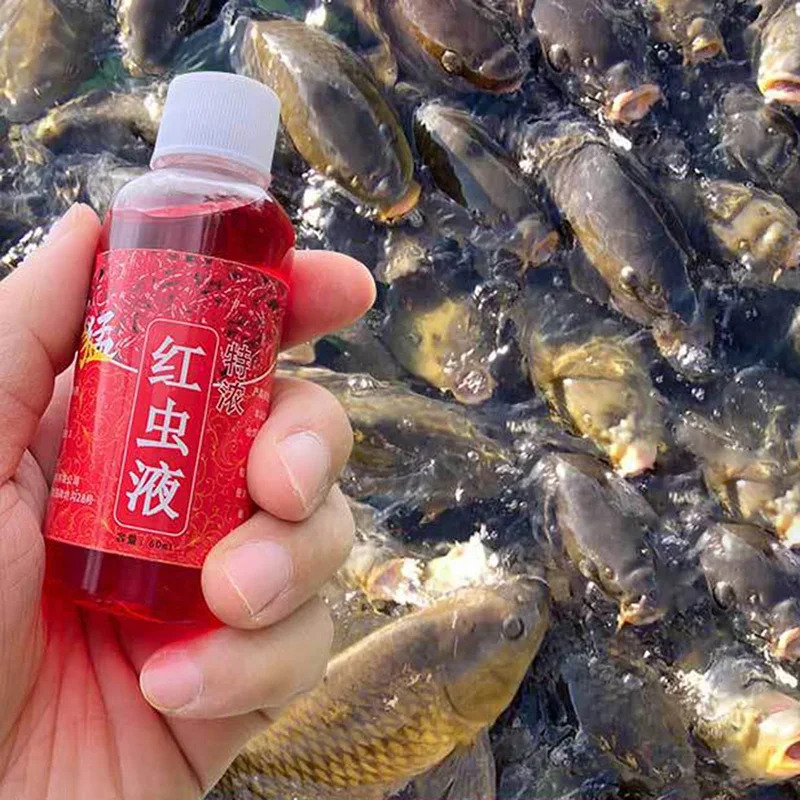 60ML Liquid Blood Worm Scent F - Fishing Equipment For Sale 评论和价格