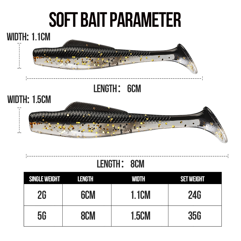 TAIYU Floating Water T-Tail He - Bass Fishing Lure 评论和价格