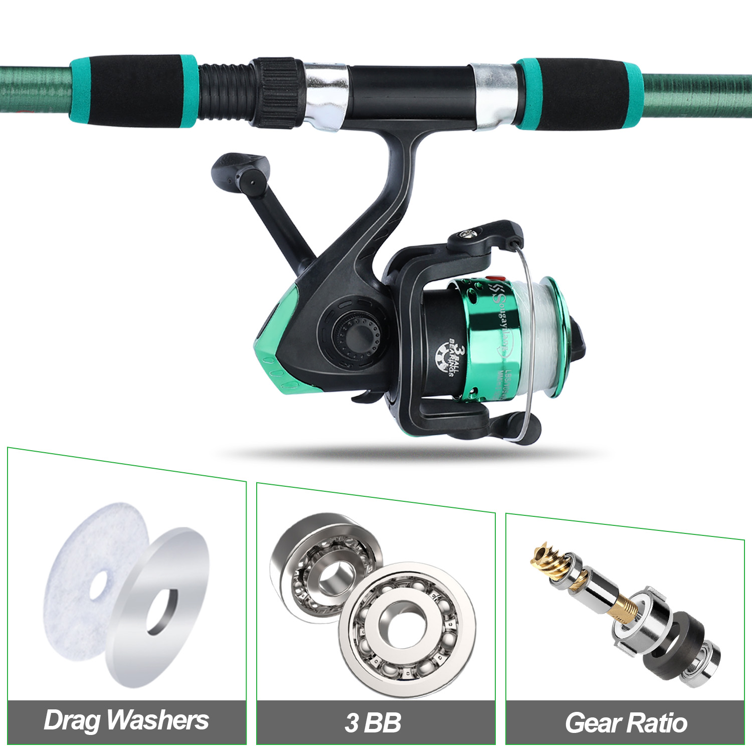 Sougayilang Telescopic Fishing - Fishing Equipment Online 评论和价格