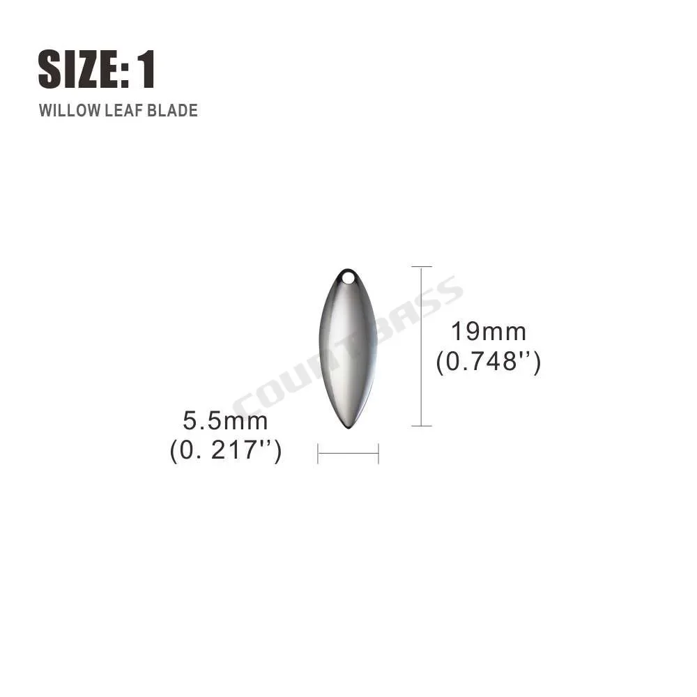 Countbass 50pcs Size 1-6 Nicke - Bass Fishing Lure 评论和价格