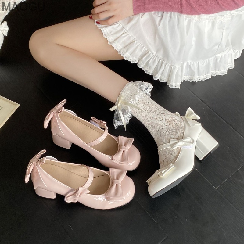 Cute Round Toe Women's Mary Ja - Circle Hook Set 评论和价格