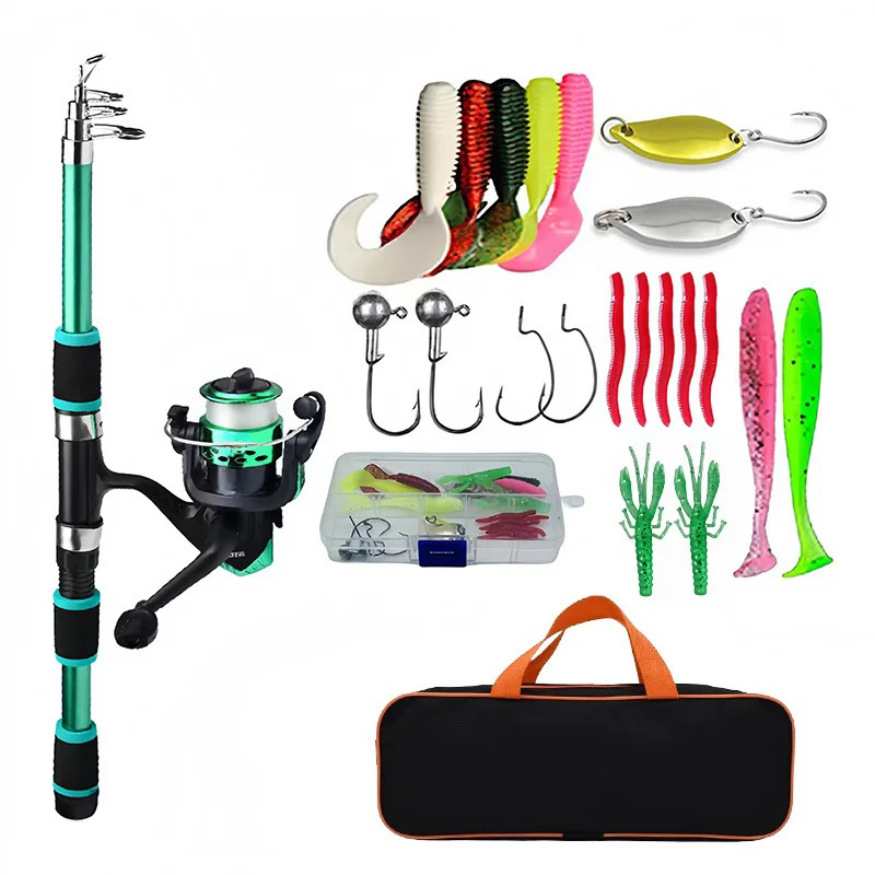 Fishing Pole Set Full Kits Wit - Fishing Equipment Online 评论和价格