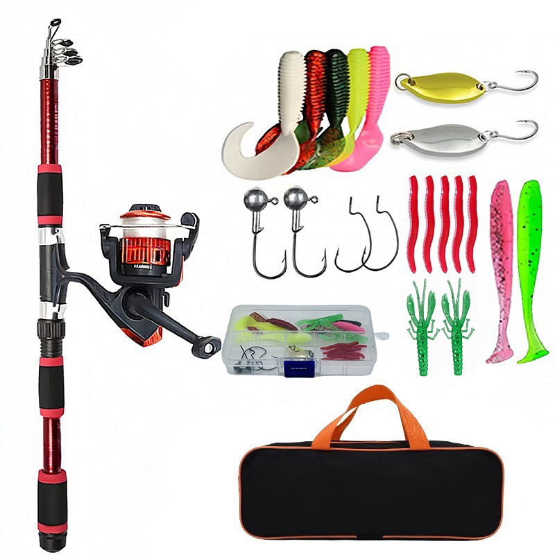 Fishing Pole Set Full Kits Wit - Fishing Equipment Online 评论和价格